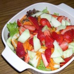 Eat lots of fruit and vegetable salads this summer
